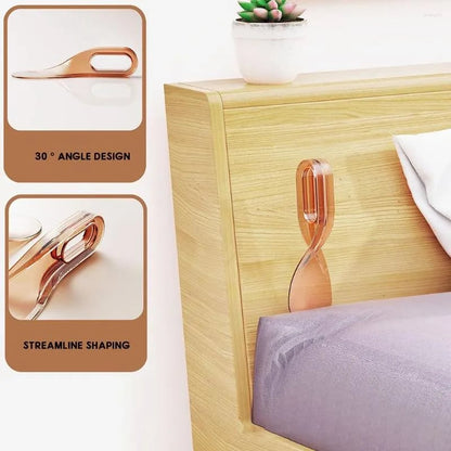 Bed Lifter Tool Mattress Lifter Ergonomic Mattress Wedge Elevator Bed Making Aid Sheet and Mattress Elevator Finisher
