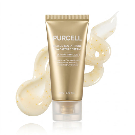 PURCELL Crema en cápsulas de L-glutatión TXA de alta concentración 8B/ml 80ml