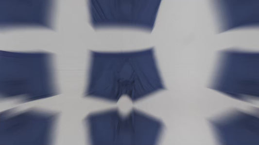 4 pieces of luxury ice silk satin flat briefs, men's underwear, smooth cool briefs, breathable and comfortable fit briefs