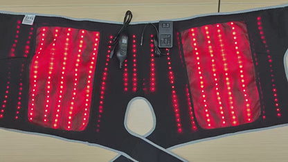 Red Light Therapy Hip Massager - 3-Gear Heat & Vibration, For Recovery & Warmth, Relieves Muscle Stiffness, For Recovery & Daily Care