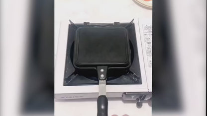 Double-Sided Non-Stick Sandwich Maker Iron Bread Toast Breakfast Machine Waffle Pancake Baking Barbecue Oven Mold Grill Frying