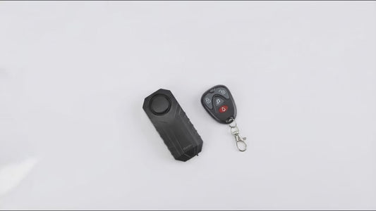Extractme Motorcycle Burglar Alarm with Remote Control 113dB Wireless Waterproof Car Electric Bicycle Security Anti-Lost Alarm