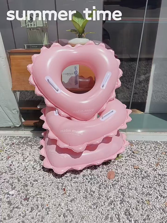 Baby Swimming Float Ring Toy Inflatable Swim Ring Floating Safety Seat with Canopy Kid Summer Water Pool Play Equipment Beach Toy