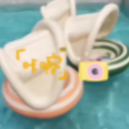 Baby Swimming Float Inflatable Circle Baby Pool Float Ring with SunShade Baby Bathing Swimming Pool Toys for Babies 3-36 Months