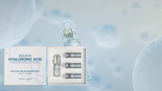 Niacinamide Microneedle Serum Facial Serum Kit 0.25mm Moisturizing Skin Nourishing Winter Skincare Face Roller Day Cream 40ml