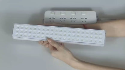 Emergency Evacuation Light 60 LEDs Handheld Fire Lamp Wall Mounted Emergency Lamps Rechargeable Lighting for Power Failure Use