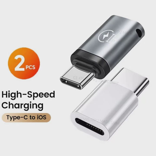 USB C To Lightning Adapter Fast Charging Type C Male To IOS Female Converter Data Transfer For Iphone15 Xiaomi USB C Adapter