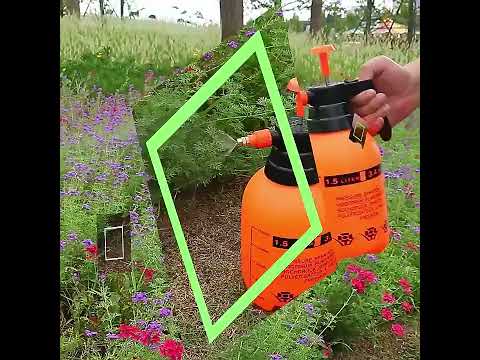 1-Piece Hand Pressure Water Sprayer Trigger Air Pump Garden Disinfection Sprayers Spray Bottle Car Cleaning Sprayer Watering Can